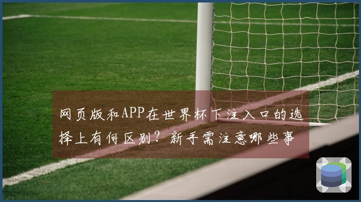 网页版和APP在世界杯下注入口的选择上有何区别？新手需注意哪些事项？