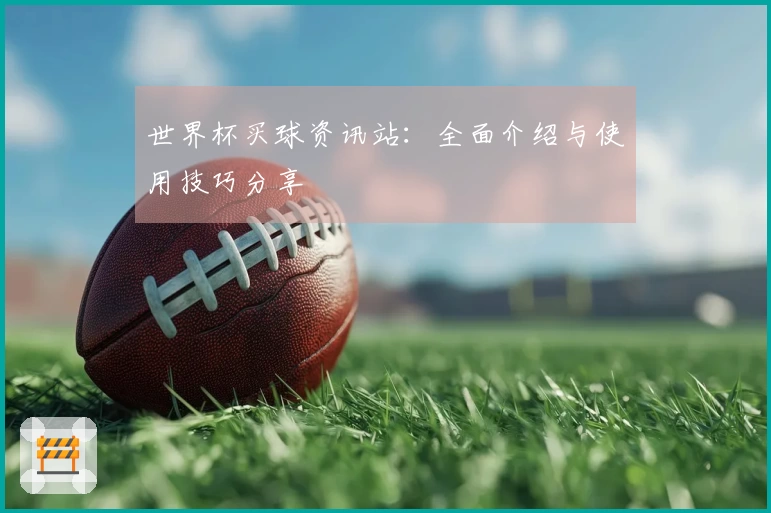 世界杯买球资讯站：全面介绍与使用技巧分享